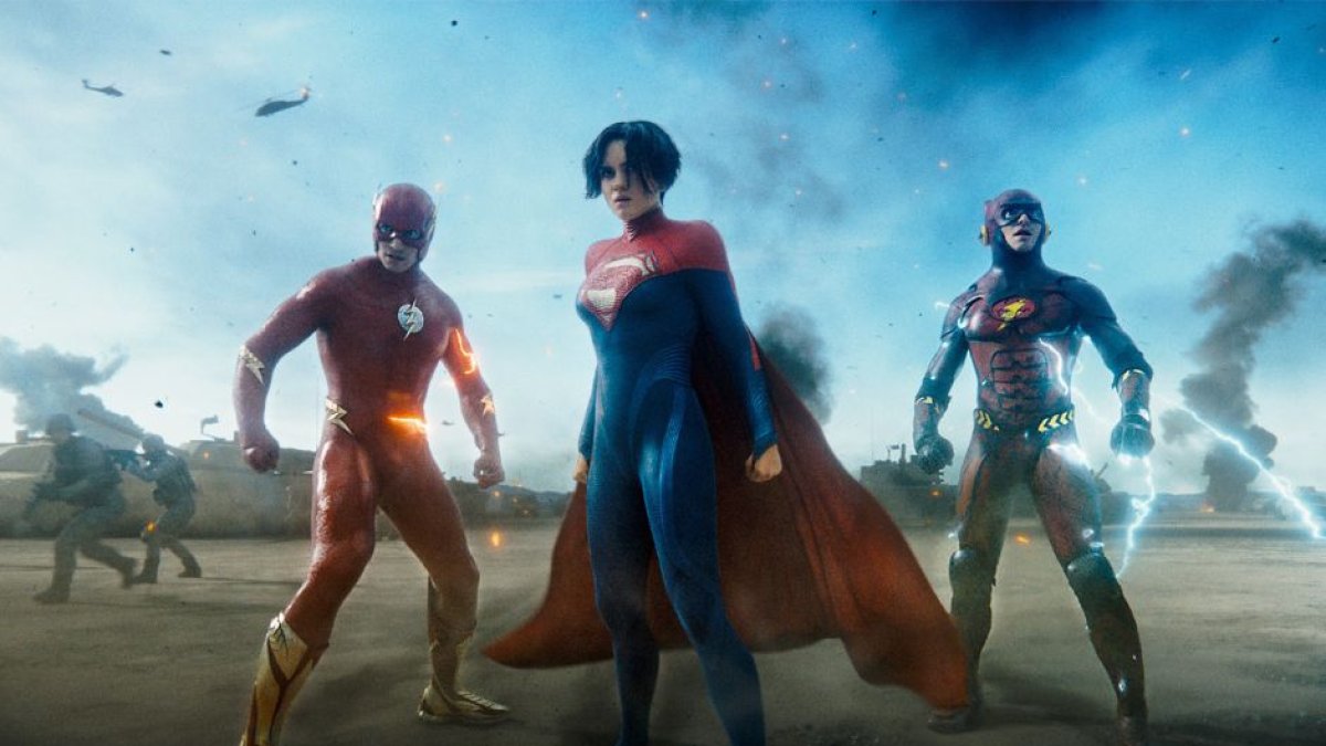 Fotograma de un fragmento de 'The Flash', la nueva película de Warner Bros.