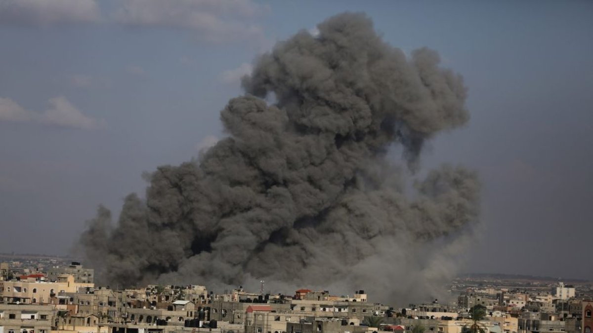 Imagen de los atentados perpetrados por Hamás contra Israel. 12 de octubre de 2023.