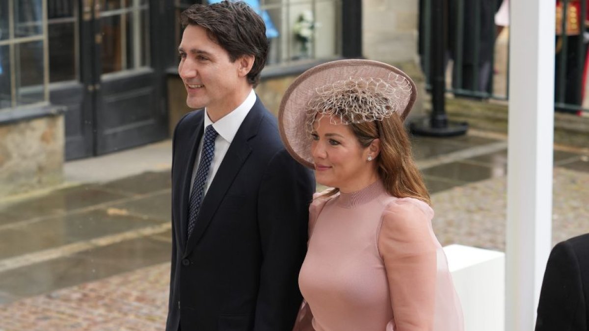 Justin Trudeau y su esposa Sophie Gregoire Trudeau