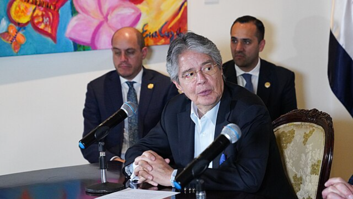 Guillermo Lasso, president of Ecuador on March 1, 2023.