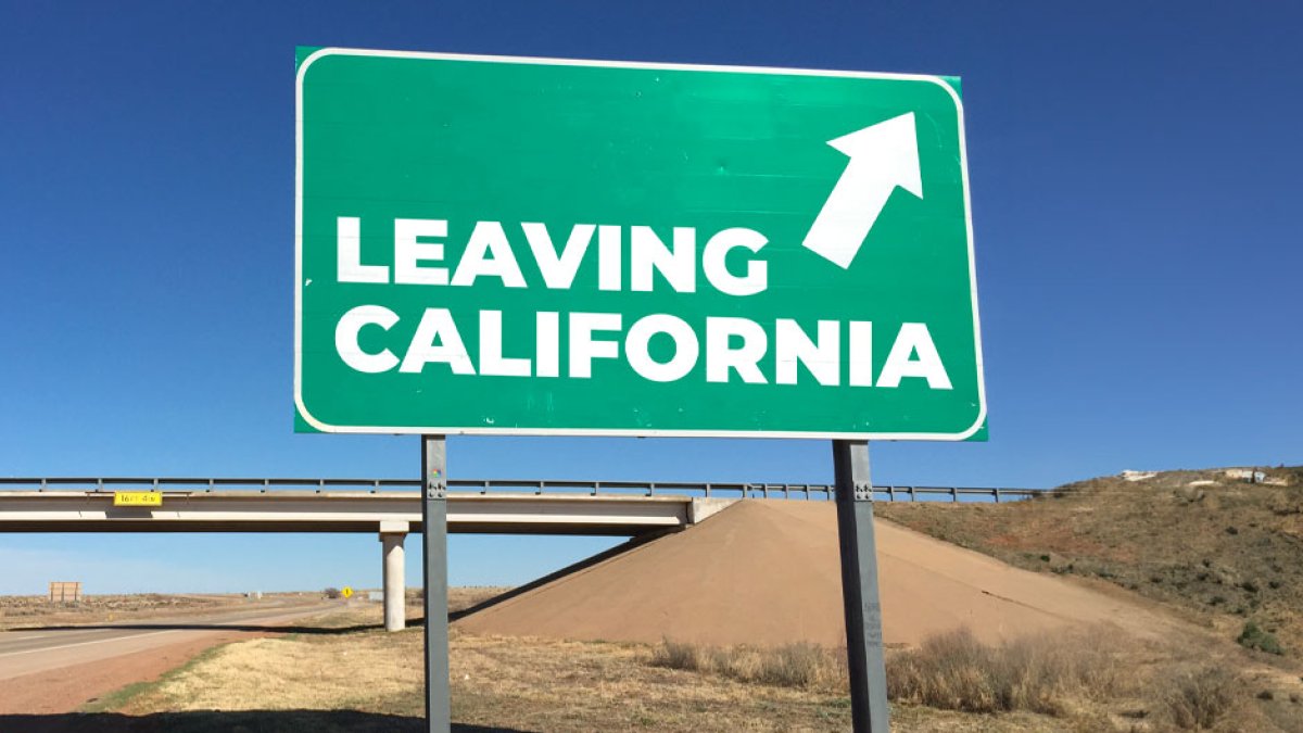 Leaving California
