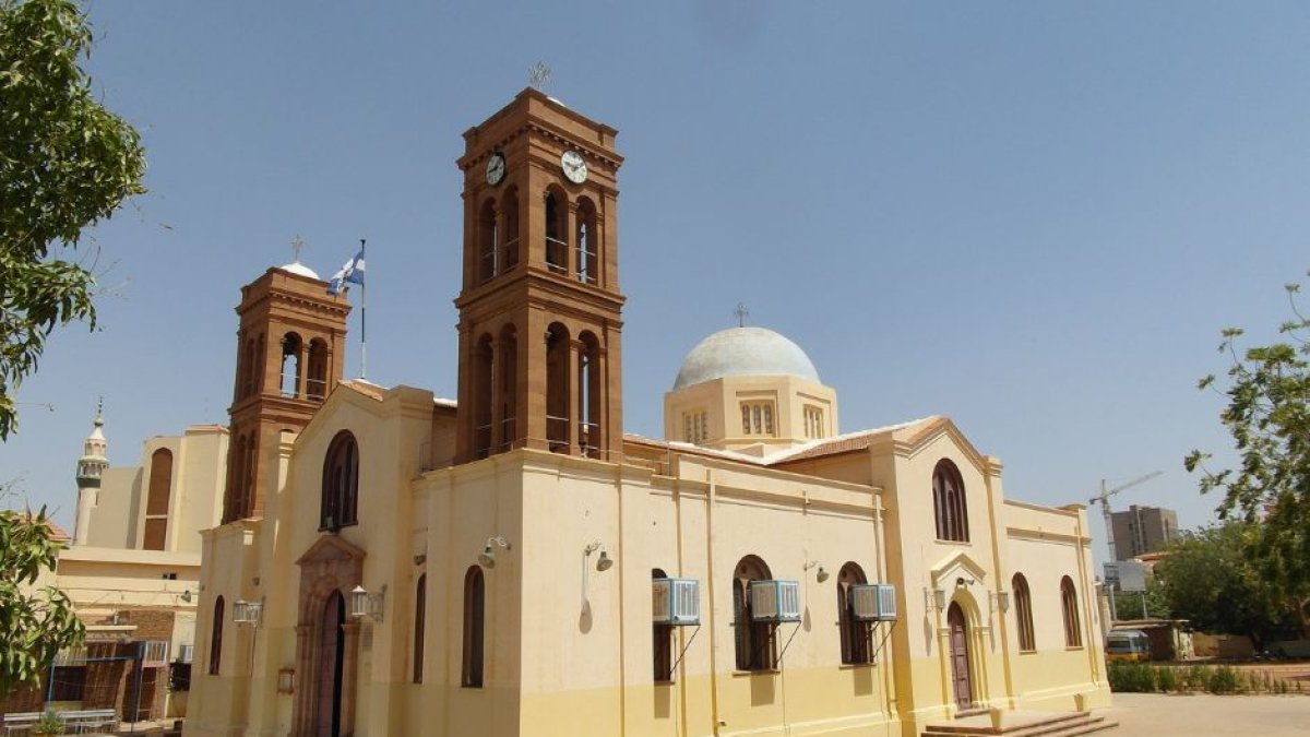 Iglesia ortodoxa griega de Jartum (Sudán).