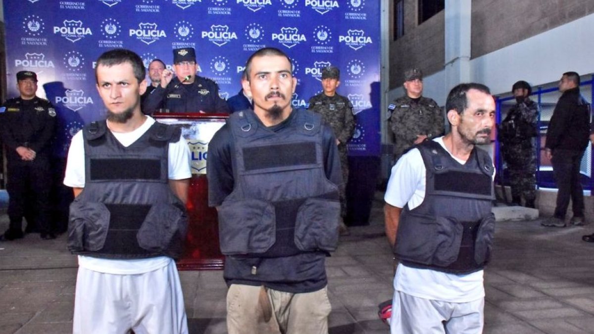 Los tres culpables del asesinato del policía Maximiano Vásquez.