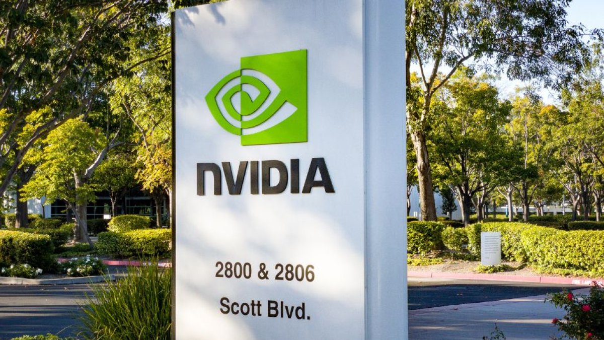 Sede principal de Nvidia, líder en el desarrollo de inteligencia artificial.