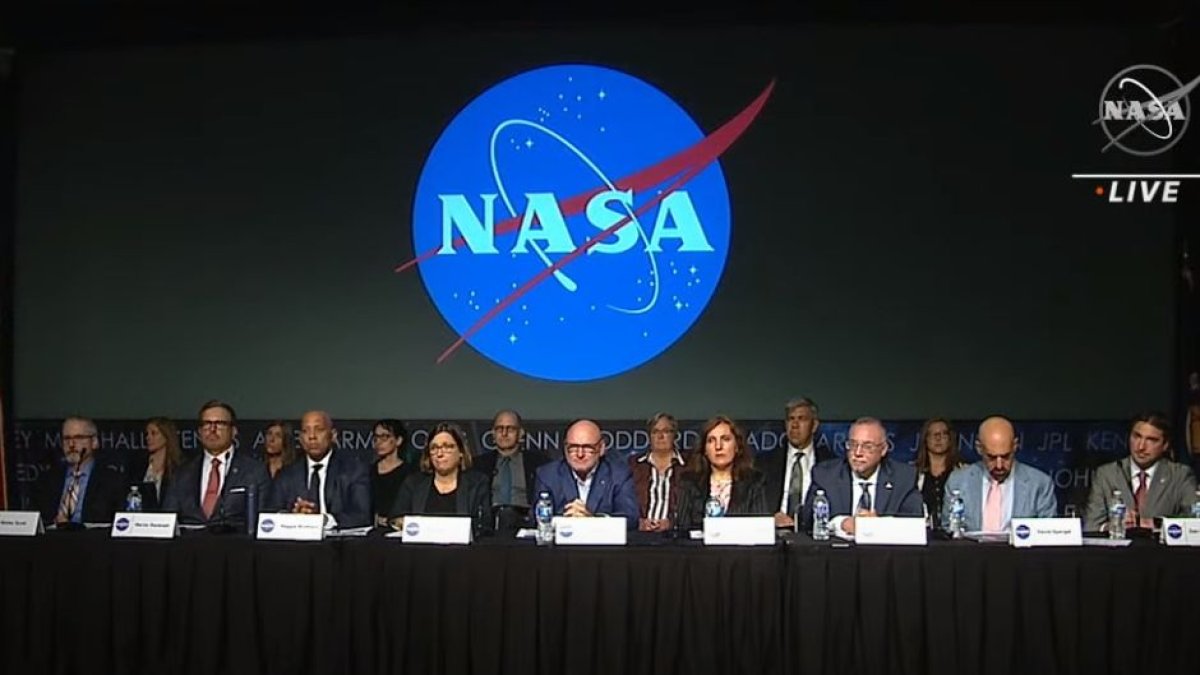 NASA conferencia sobre  los onvis.