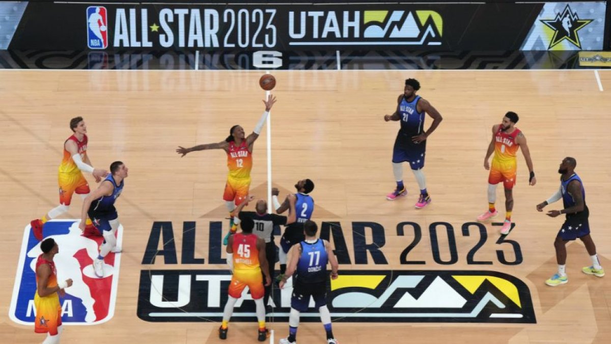 NBA All-Star Game 2023 celebrado en Salt Lake City, Utah.
