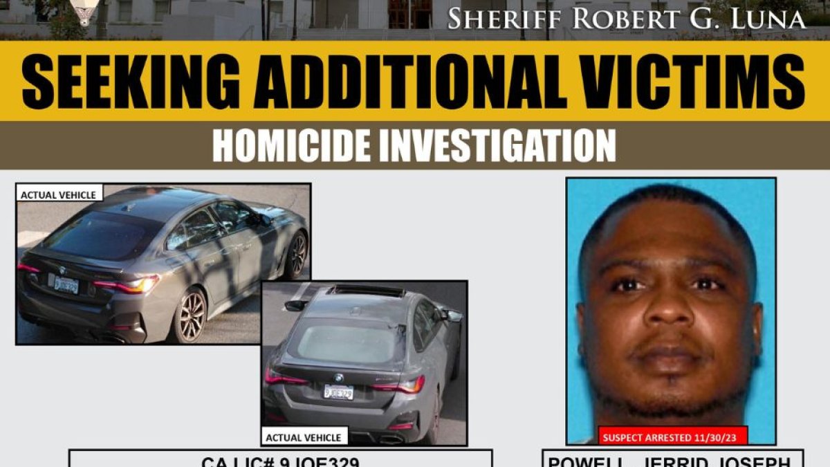 Imagen del presunto asesino en serie de homeless compartida por el Departamento de Policía de Los Ángeles
