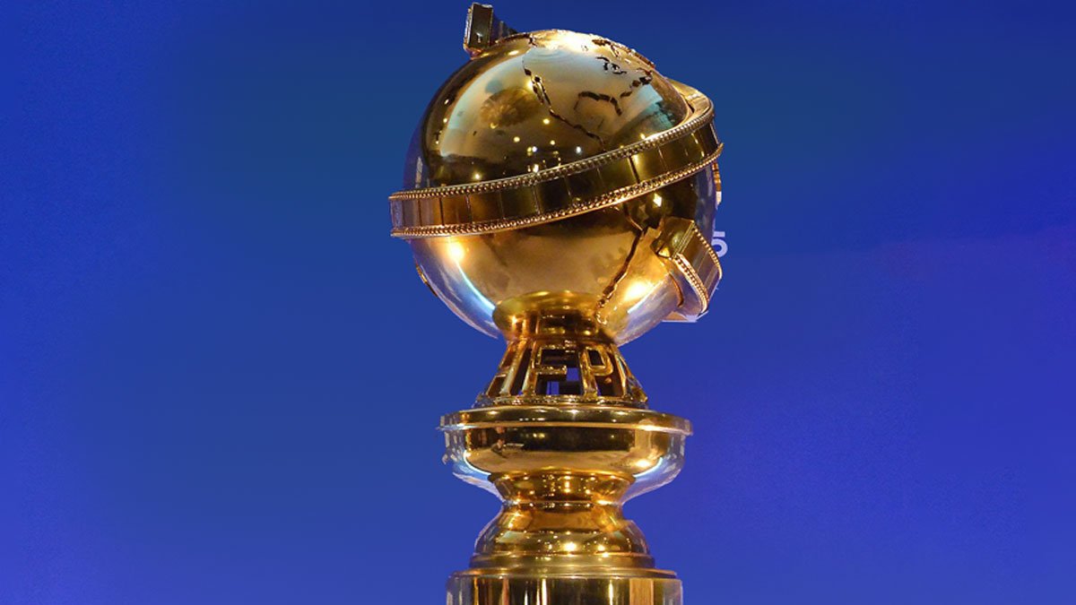 Estatuilla de los Golden Globes durante una ceremonia