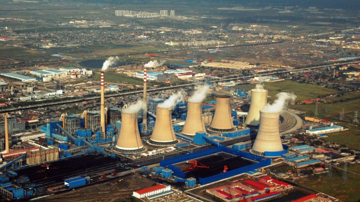 Imagen de archivo de la Central eléctrica de Jungliangcheng en Tianjin, China.