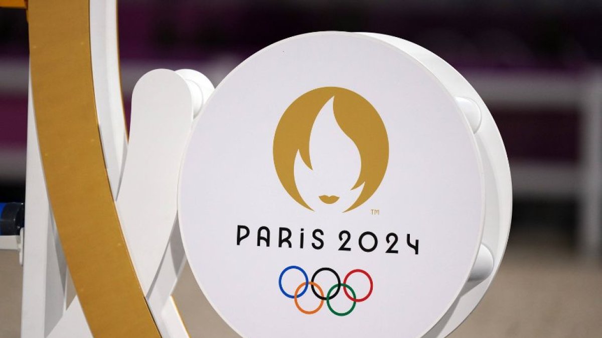 Logo de los Juegos Olímpicos de París 2024. Imagen de archivo.