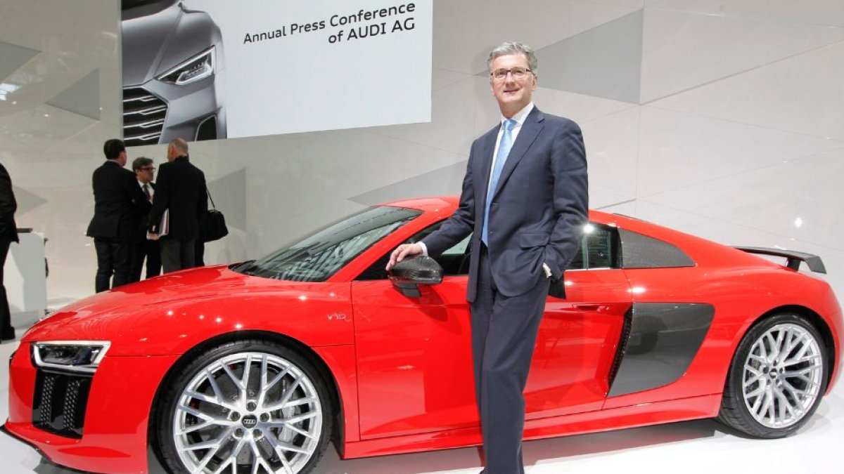 Rupert Stadler, exdirector general de Audi, primer ejecutivo de alto rango condenado por el 'Dieselgate'.