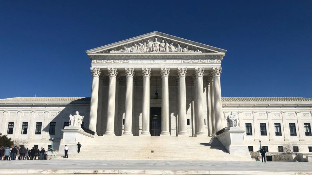 Tribunal Supremo de Estados Unidos. Imagen de archivo.