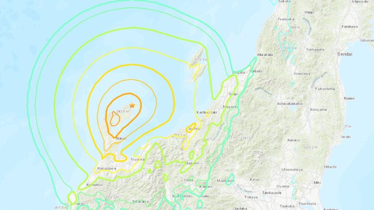 Alerta de tsunami en Japón | Captura de pantalla