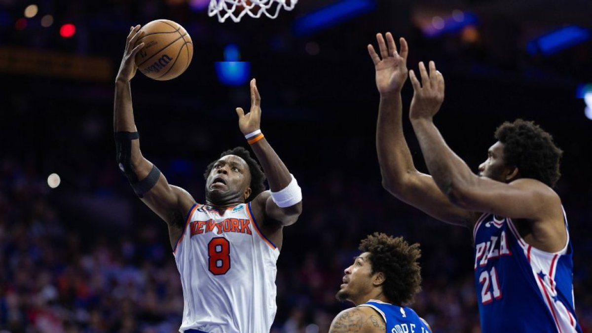 Los New York Knicks eliminan a los Philadelphia 76ers en los Playoffs de la NBA 2024.