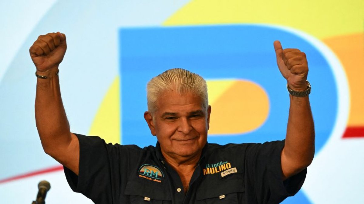 Panamá: el conservador José Raúl Mulino, el candidato sustituto del popular expresidente Ricardo Martinelli, gana cómodamente las elecciones y se convierte en el nuevo presidente