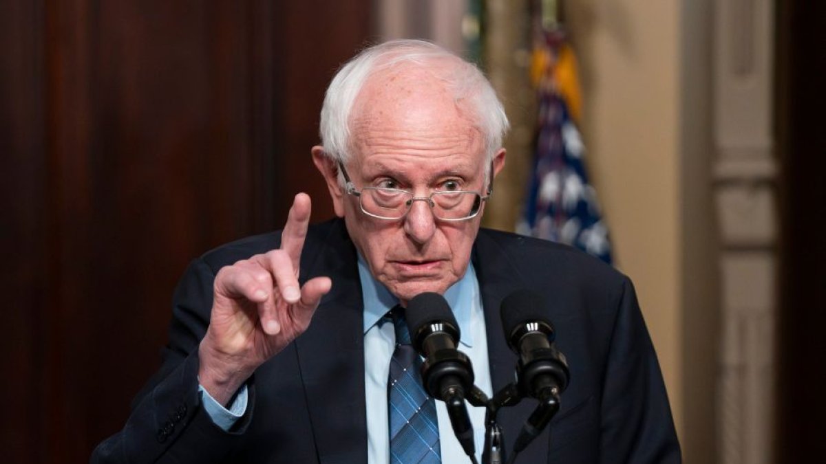 Bernie Sanders, senador por Vermont.