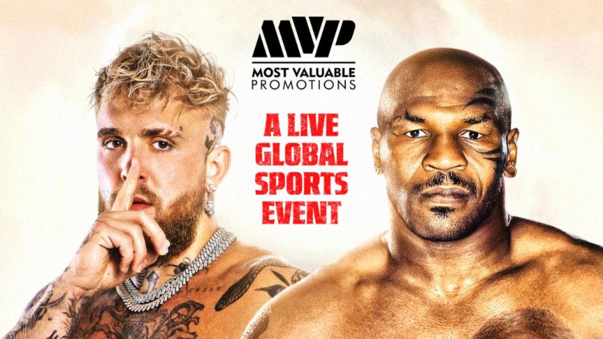 Jake Paul y Mike Tyson protagonizarán el primer combate de boxeo en vivo en Netflix el próximo 20 de julio en Dallas, Texas.