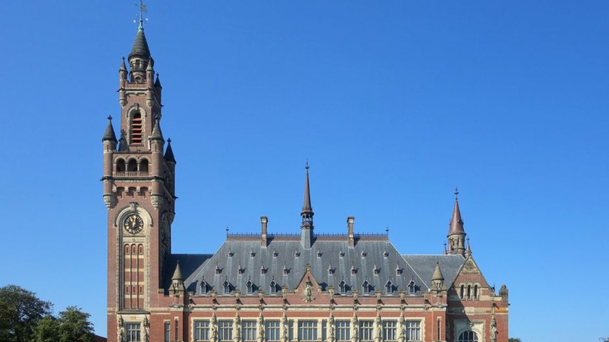 Sede del Tribunal Internacional de Justicia (La Haya, Países Bajos).