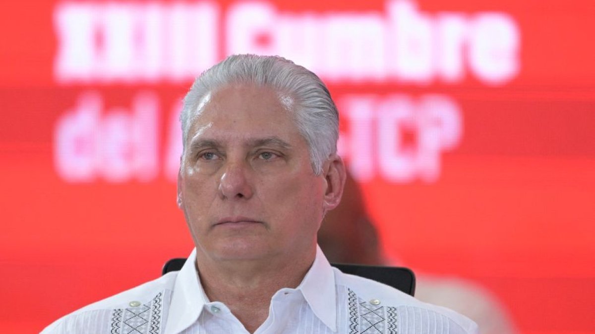 2024-04-24-El presidente de Cuba, Miguel Díaz-Canel- 34Q84CE