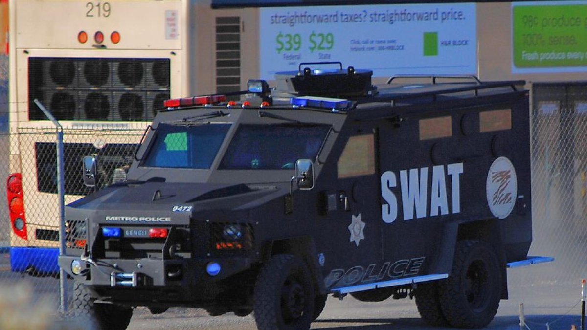 SWAT. Imagen de archivo.