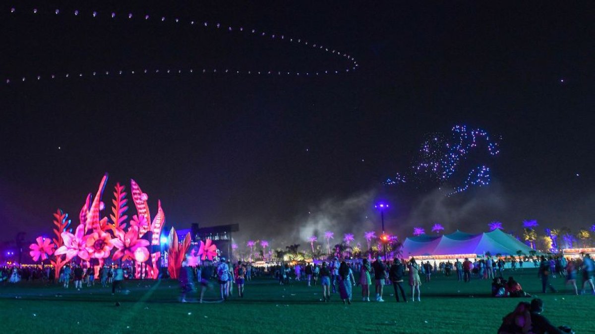 Imagen del festival Coachella 2023 celebrado el fin de semana del 17 de abril de 2023 en California.
