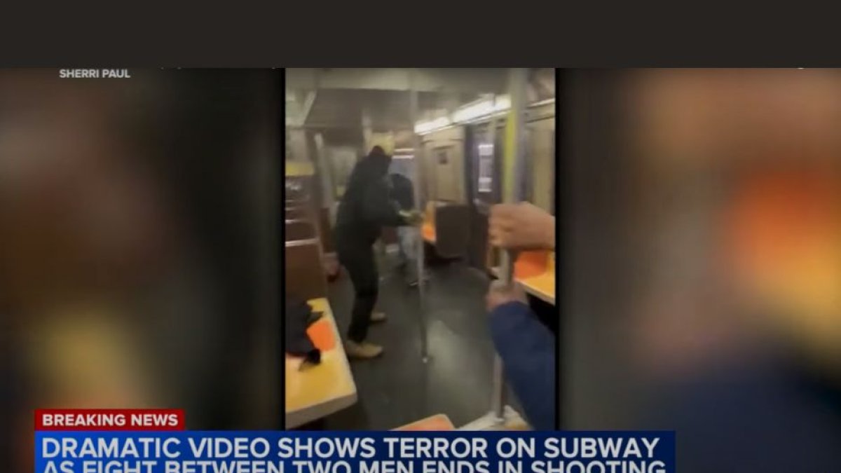 Pelea en el metro de Nueva York |