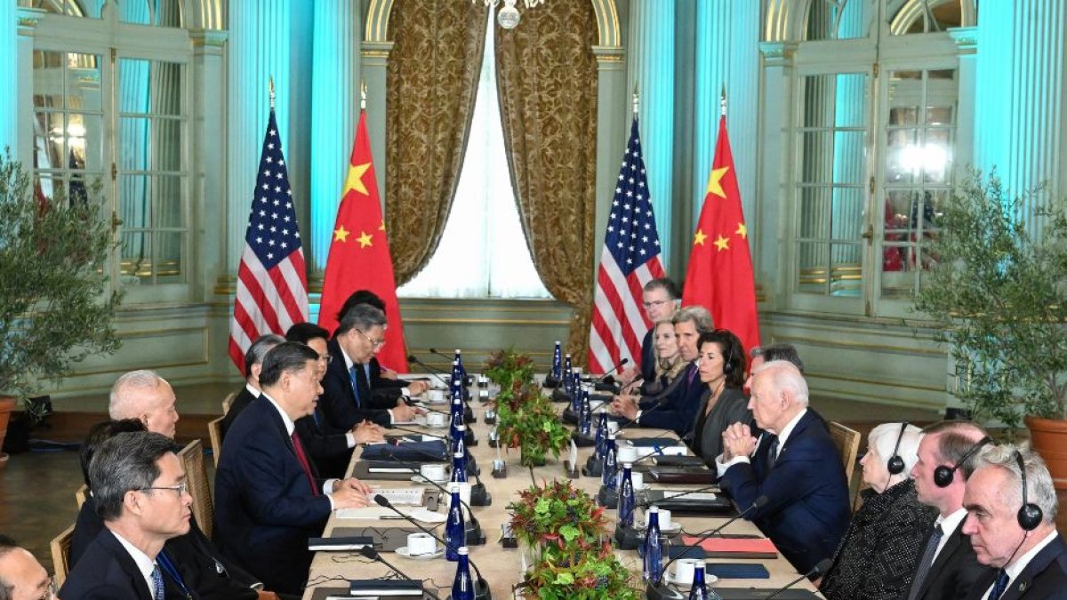 Reunión entre Joe Biden y Xi Jinping (noviembre 2023).