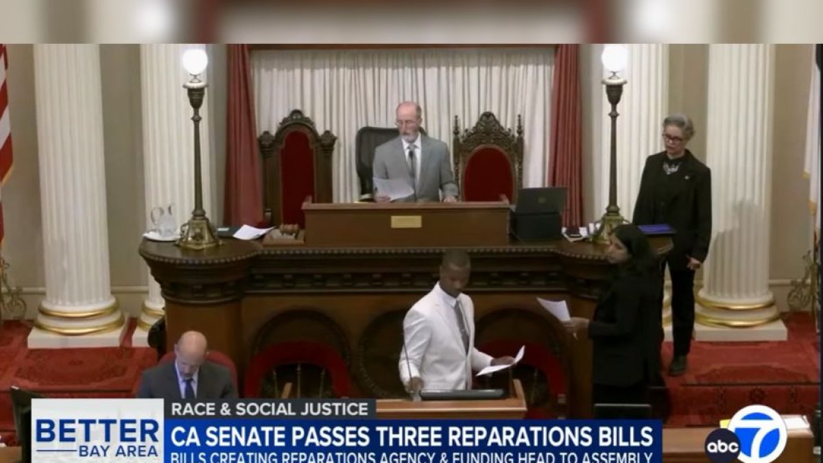 Tras pedir perdón por la esclavitud, los demócratas de California aprueban 3 proyectos de ley de reparaciones en el Senado estatal