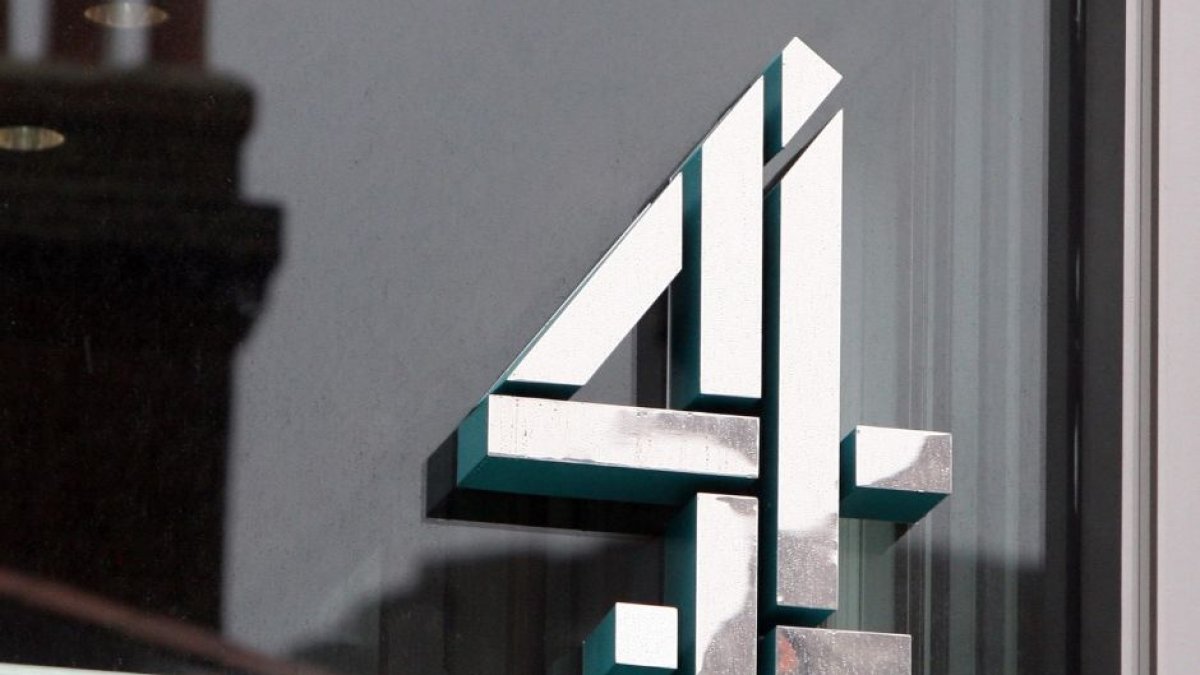 Foto de archivo sin fechar del logotipo de Channel 4
