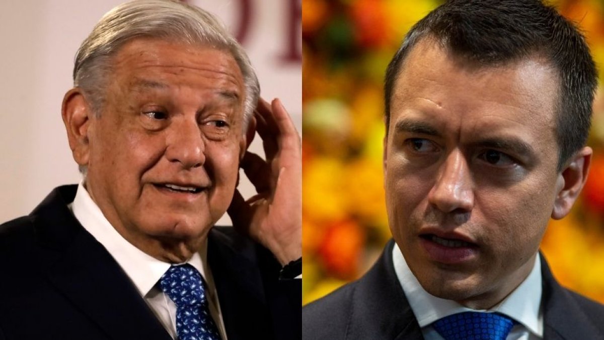Crisis diplomática entre México y Ecuador: el presidente Noboa declaró persona no grata a la embajadora mexicana tras unas polémicas declaraciones de López Obrador
