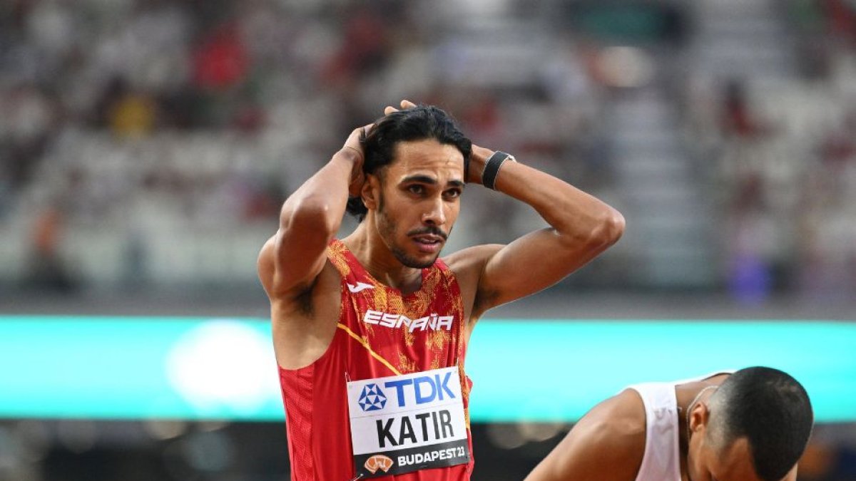 El atleta español Mo Katir.