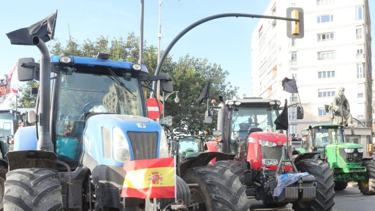 Los agricultores se manifiestan en España |