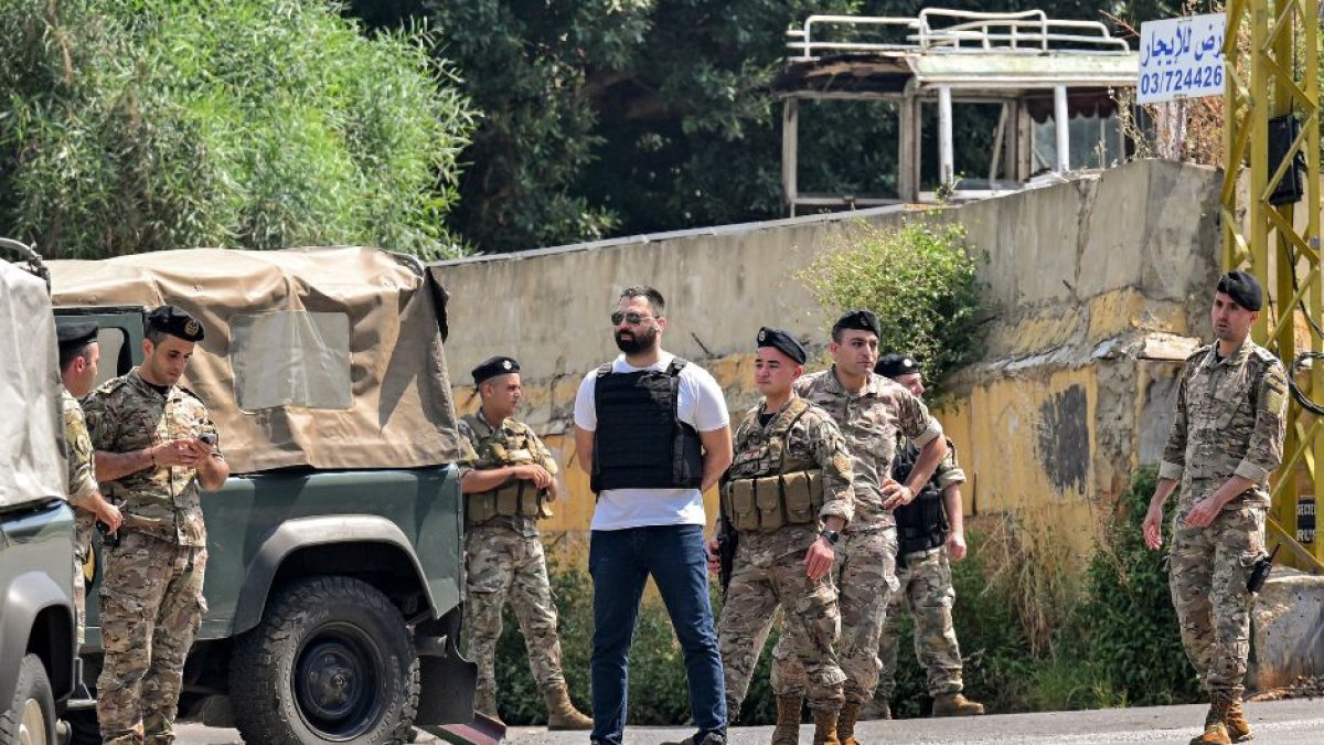 Un hombre ataca la embajada de Estados Unidos en el Líbano. 5 de junio de 2024.