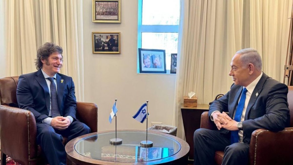 Javier Milei- Benjamin Netanyahu
