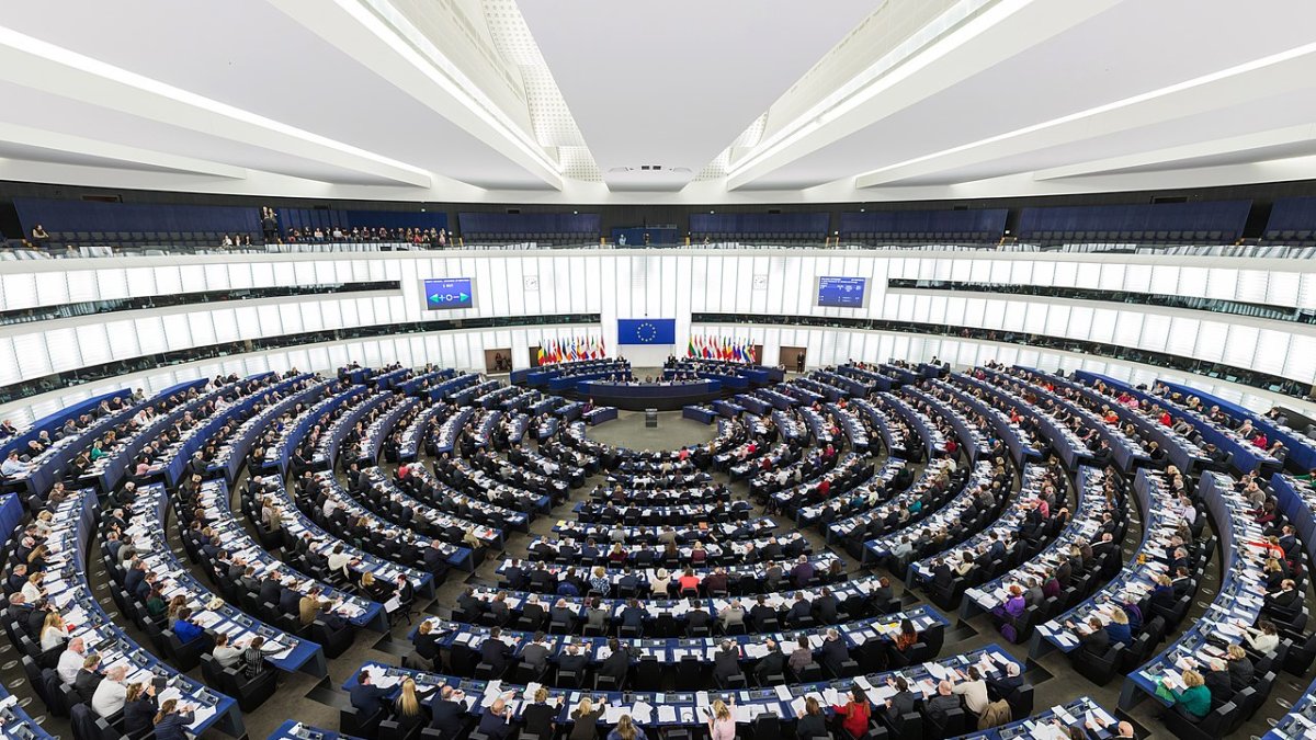 El Parlamento Europeo (sede de Estrasburgo).
