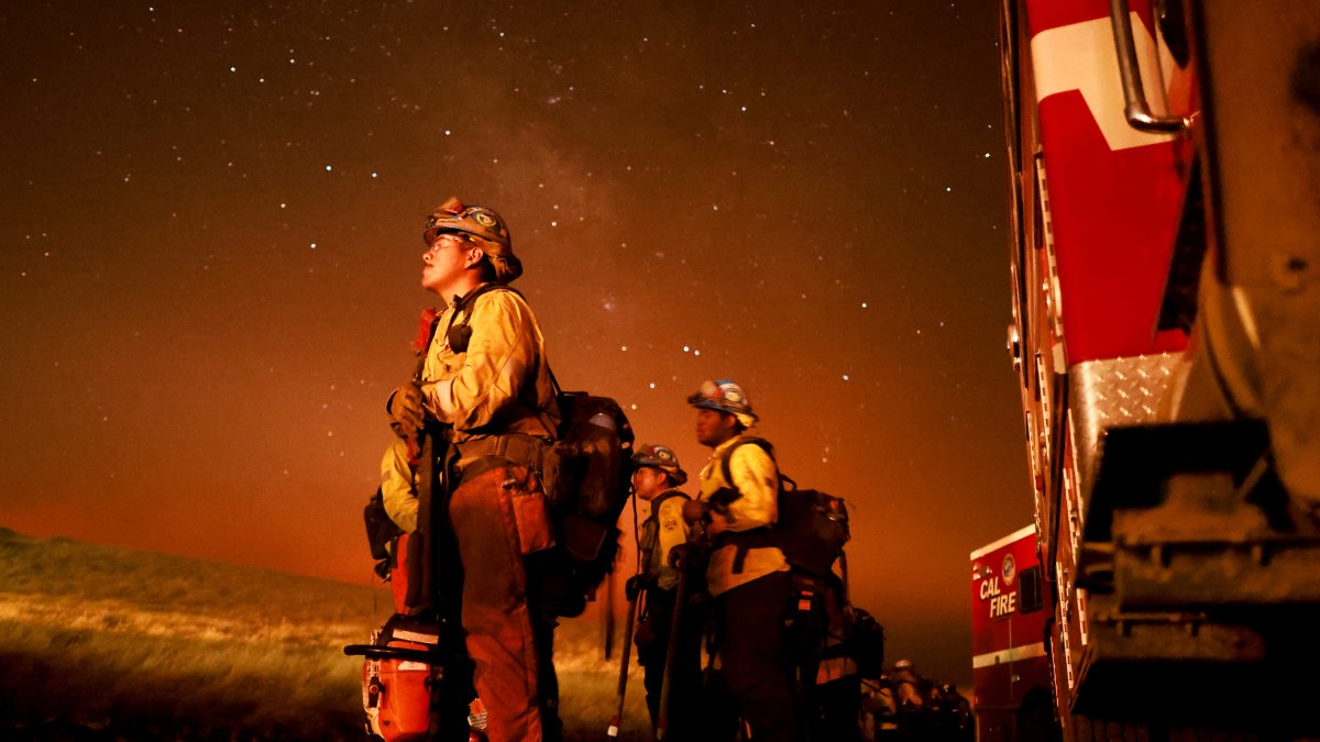 Bomberos en California