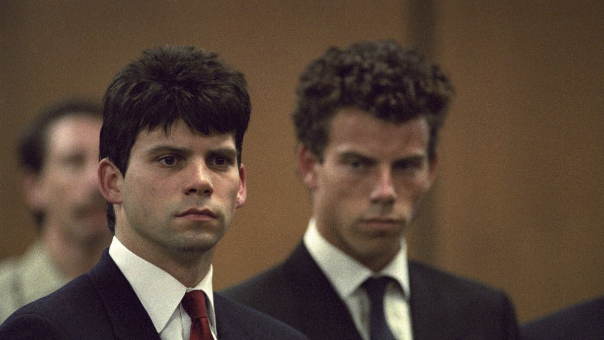 Lyle and Erik Menendez en el juicio