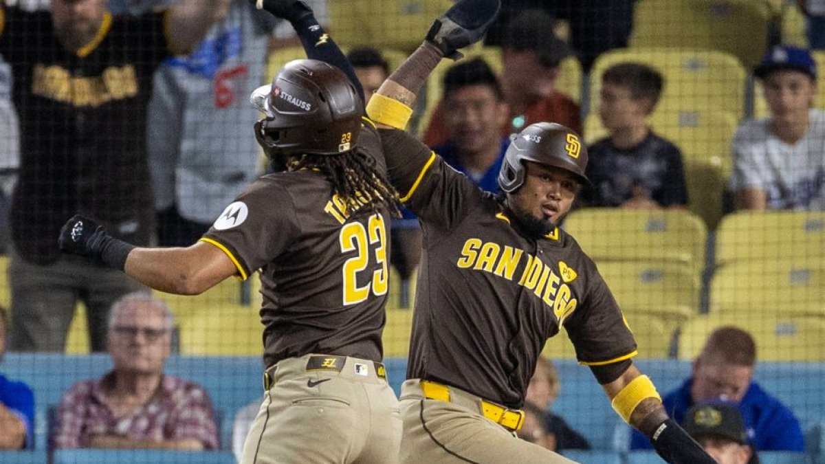 San Diego celebra tras ganar el juego