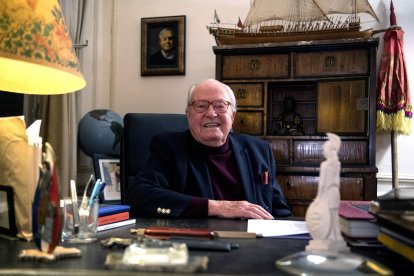 French politician Jean-Marie Le Pen