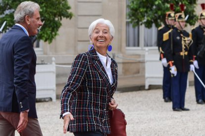 Christine Lagarde, presidente del Banco Central Europeo.