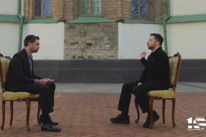 Shapiro y Zelenski en Ucrania