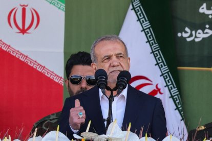 El presidente de Irán, Masoud Pezeshkian, en una imagen de archivo