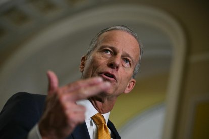 John Thune on Capitol Hill/ Drew Angerer.
