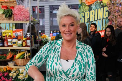 Anne Burrell, cooking in a file photo.