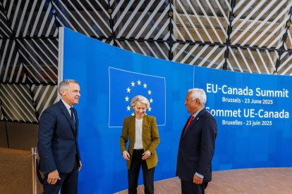 El presidente de Canadá, Mark Carney, se reúne con los líderes de la UE