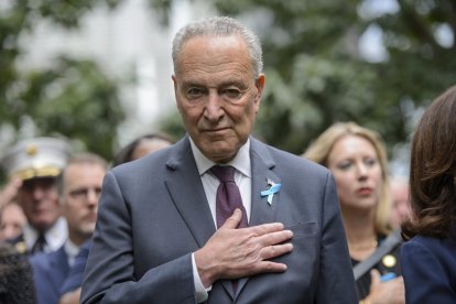 Chuck Schumer, líder de la mayoría demócrata en el Senado / Cordon Press.