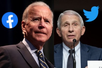 Joe Biden y Anthony Fauci