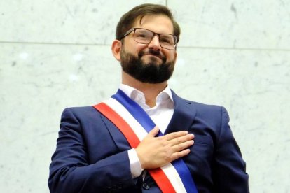 Gabriel Boric, presidente de Chile