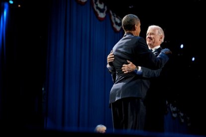 Barack Obama and Joe Biden