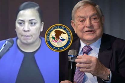 Rachael Rollins y George Soros